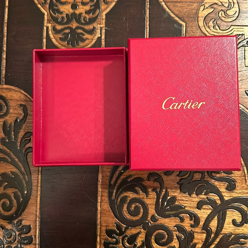 Cartier jewelry box